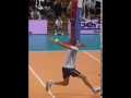 Georg grozer junior warmup spike in slow motion