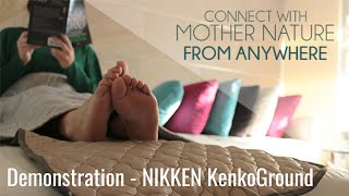 Demonstration of Nikken's KenkoGround - Grounding Mat