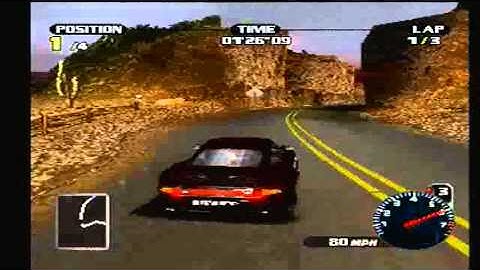 Need For Speed Porsche Unleashed PS1: USA