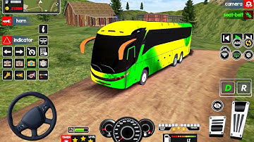 Best Bus Games 2025 - Real Coach Bus Realistic Offroad Driving Games - Android GamePlay