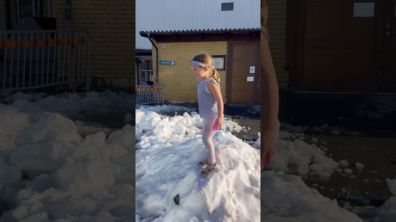 Snö i September! ❄️ 