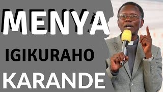 Antoine RUTAYISIRE ati Umva IGIKURAHO KARANDE | IBINTU 3 BIBAHO IYO TWARETSE KUBAHA IMANA