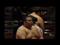 (Oct 18th) Hakuho grapples with Kiribayama; more ozeki fireworks