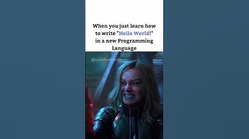 That Feel😂#helloworld #marvel #captainmarvel #coding #codingmemes #programming #funnycoding #wwt