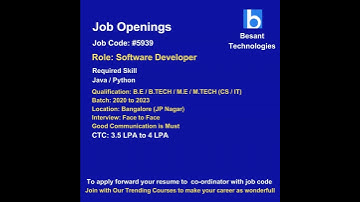 Join our courses for wide Placement🤩 #shorts #softwaredeveloper #java #python #placements #bangalore