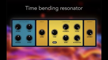 Combustor Time bending resonator by BeepStreet AUv3 | With Elasticdrums IAA Drum iOS iPad