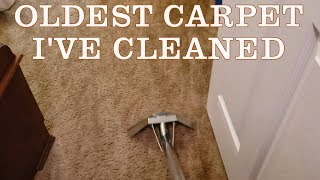 Cleaning 36 year old carpet - they don't make them like this anymore