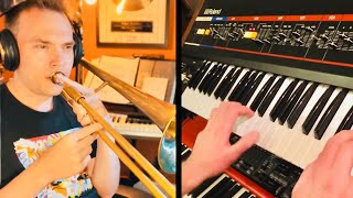 What If Stranger Things Had A Trombone Soloft. Autotross On Synth