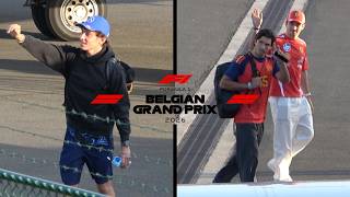 F1 Drivers Departing in Private Jets After The 2026 Belgium Grand Prix (4K)