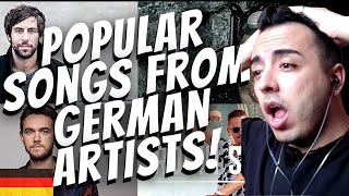 Popular songs from German artists! REACTION ! Of course I had heart attack !
