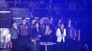 161226 세븐틴 (SEVENTEEN),MC(백현,유리) T.O.P-엄정화- DISCO 무대관람 Reaction [전체] 직캠 Fancam (2016 가요대전) by Mera