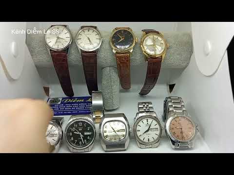 Video Đồng Hồ Pin Cơ Cổ Phiên 6-44 Rado, Tissot,... - youtube