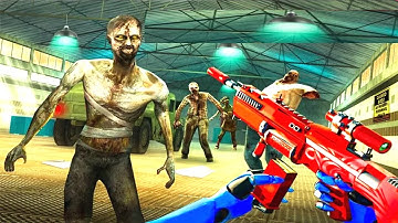 US Police Robot Zombie Shooter - FpS Shooting game - Android GamePlay FHD.