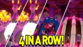 4 SHINY GMAX in a ROW! INSANE Max Raid Monday in Pokemon Sword and Shield