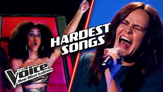 Performing The HARDEST Songs To Sing | The Voice: Best Blind Auditions