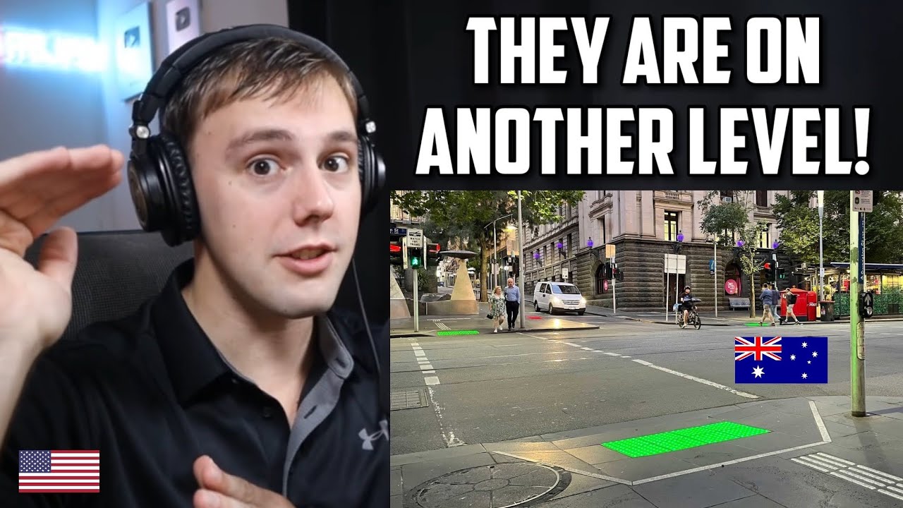 American Reacts to Why Australia’s Crosswalk Buttons are the Best