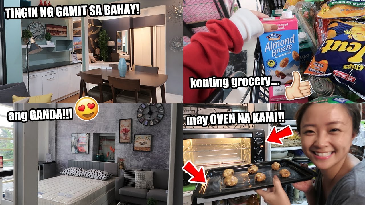 TINGIN NG FURNITURE SA ABENSON + MAY OVEN NA KAME! YouTube