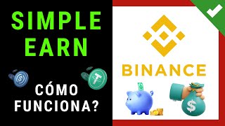  Como Ganar Ingresos Pasivos Con Binance Simple Earn   Binance Earn Como Funciona  Flexible