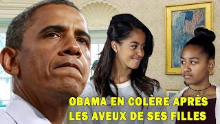 Barack Obama Très Ému Après Que Ses Deux Filles Aient Avoué Cela