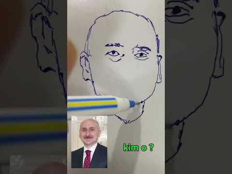 #mavi #tükenmez kalemle #eski bakan #Adil Karaismailoğlu'nu çizin