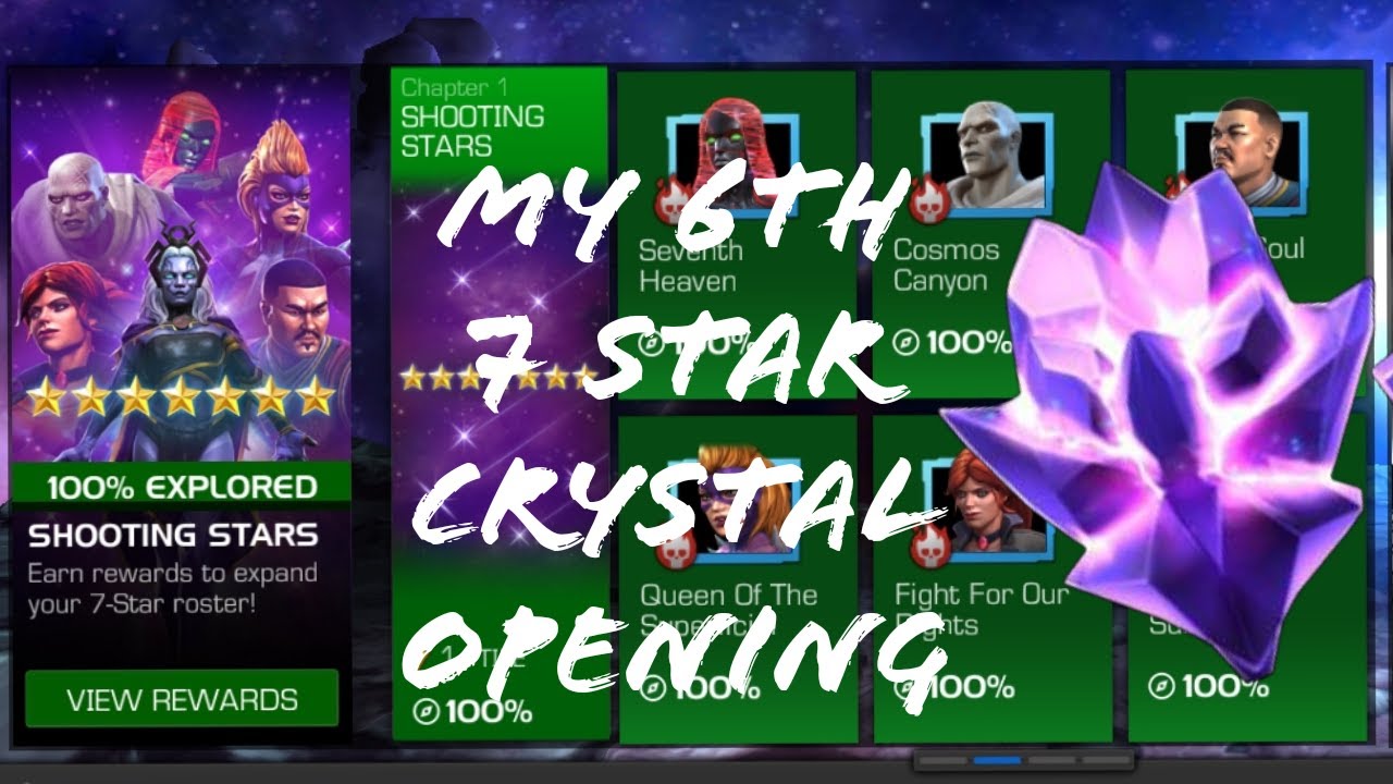 MCOC Shooting Stars Quest Exploration & Reward Opening! YouTube