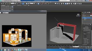 Tutorial on Modeling & Texturing a 3d stall in 3dsmax using Vray ( Part 1)