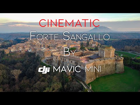 Forte Sangallo in Civita Castellana By Mavic Mini - Cinematic