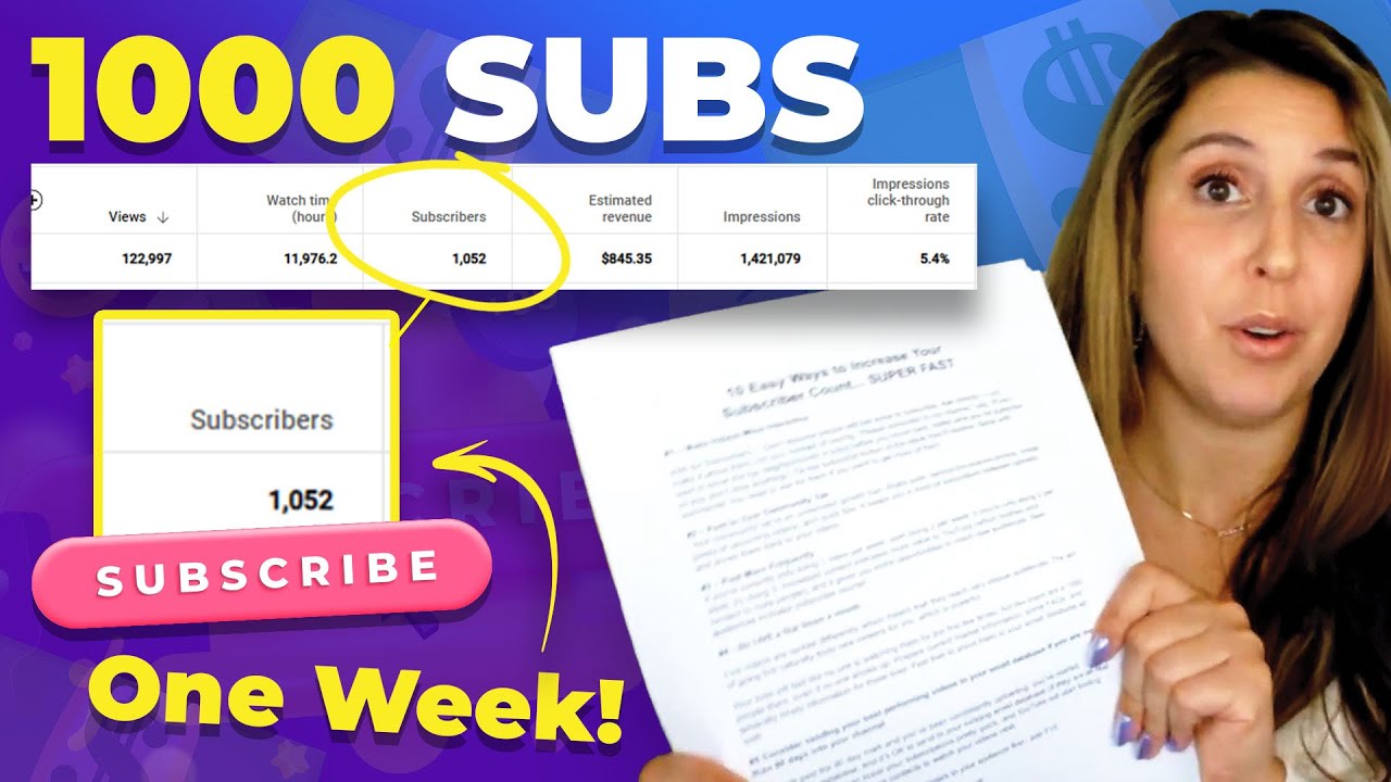 These 10 Things Will Get More Subscribers on Your YouTube Channel FAST ...