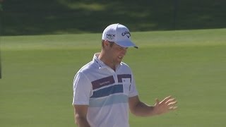 Kirk birdies No. 17 in Round 1 of The McGladrey Classic