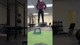 Offset squat jump