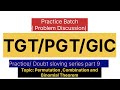 1️⃣ Binomial Theorem PYQs 2026 | TGT PGT GIC Lecturer Maths doubt series 9 | 100% Exam Target Live 🔥