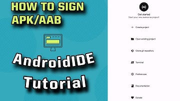 Signed APK/AAB AndroidIDE keystore tutorial how to create realese apk in Android