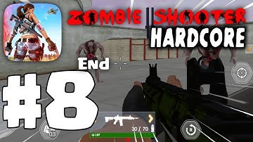 Zombie Shooter - HardCore Mode Gameplay Walkthrough Part 8 All Levels 11-15 [Android/iOS]#8 END