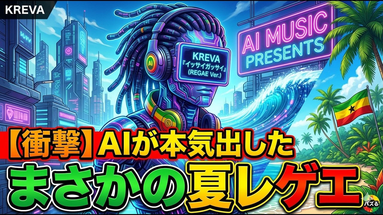 【KREVA】イッサイガッサイ Reggae ver. #Music #Rap #reggae — Transcript