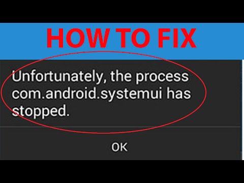 How To Fix "Unfortunately the process com.android.systemui has stopped" Error On Android ? hqdefault