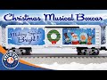 Christmas Music Illuminated Boxcar Video