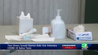 Twin Rivers School District rolls out COVID-19 saliva test kits