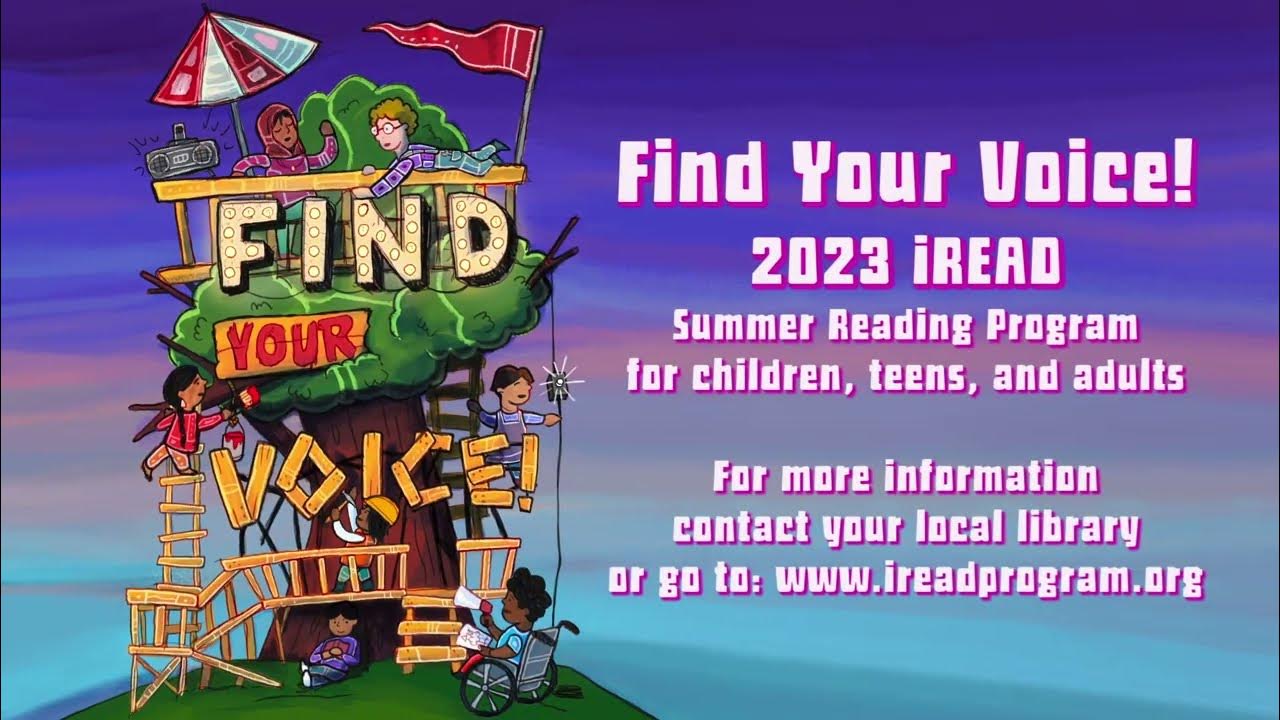 iREAD SUMMER READING 2025 FIND YOUR VOICE! YouTube