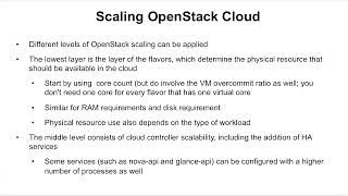 141  Scaling Openstack Cloud
