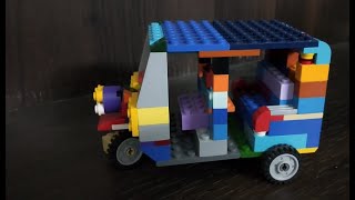 Making Indian Auto rickshaw🛺 with LEGO 10696//tuk tuk Auto //