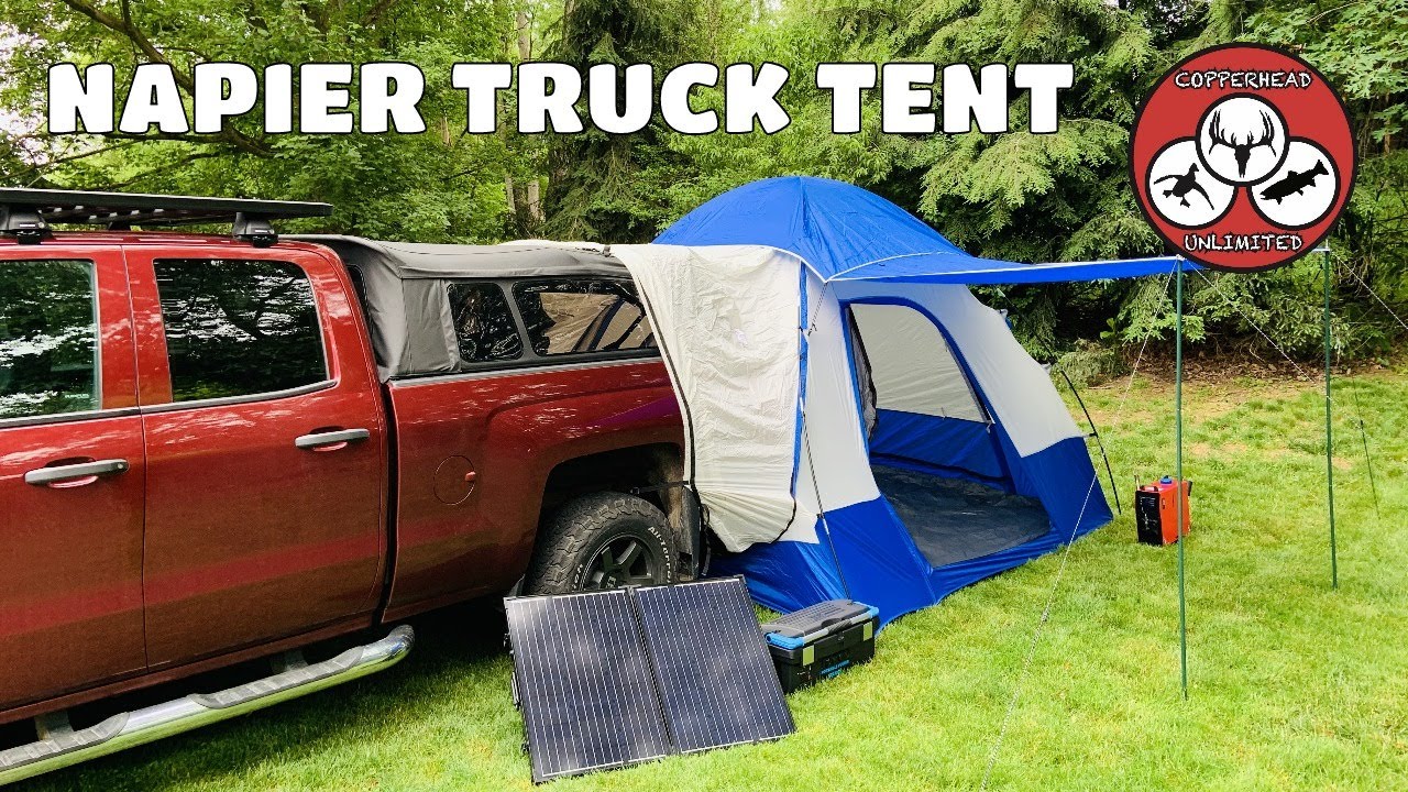 Napier Truck (SUV) Tent Walk Around Camping Overland Full Size Chevy Pick Up Copperhead