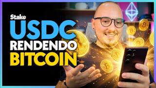 🛑 - BITCOIN de GRAÇA todo dia!? Staking de USDC rendendo BITCOIN na COINBASE!