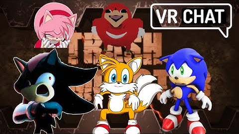Sonic and friends play Trash Compactor (VRChat)