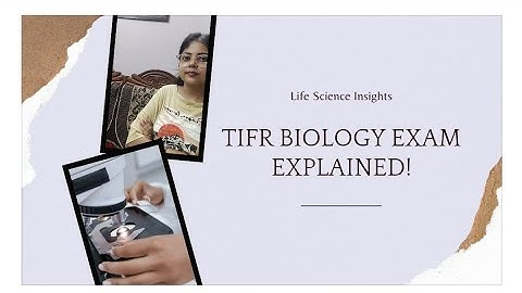 TIFR Biology Exam Explained! Syllabus, Pattern & More| A Must-Watch for Life Science Aspirants #tifr