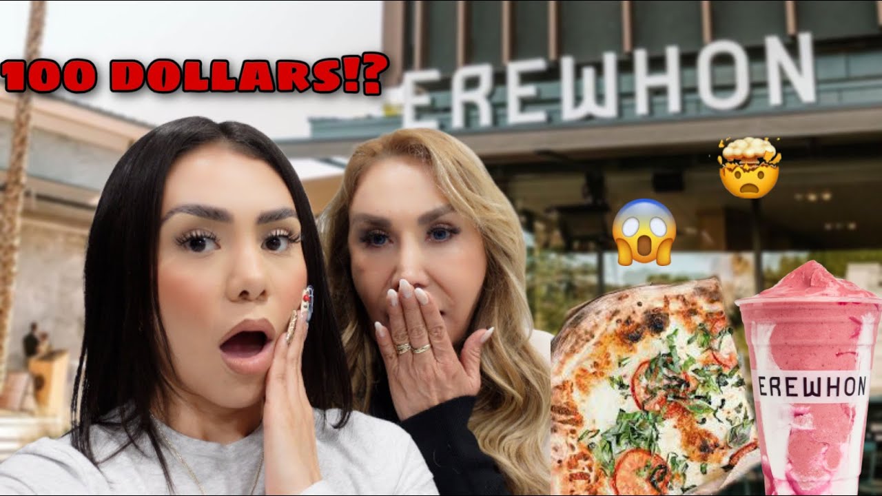 Taking my Hispanic Mom To The Most Expensive Grocery Store (Erewhon)