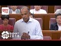 Exchanges between Min Shanmugam, MP Sylvia Lim & Min Heng at 2018 Budget Debate