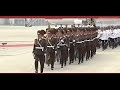 朝鮮人民軍儀仗隊　査閲式　韓国大統領訪朝時