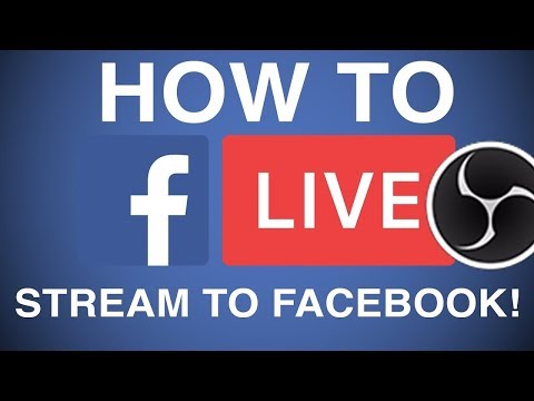 Video How to go live on facebook with PC Laptop on windows 7... - youtube