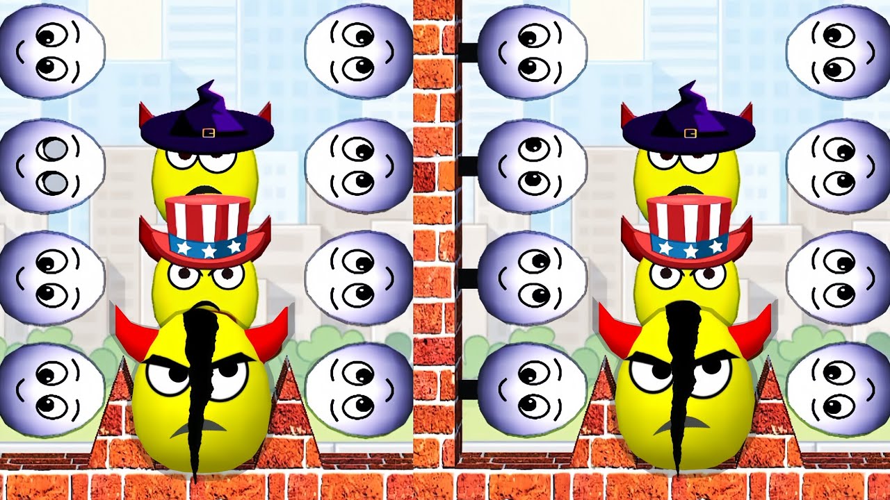 🌈Draw To Smash: Logic puzzle VS Merge Guys: Run And Gun 2048 | Watermelon Run 3d Gameplay42 