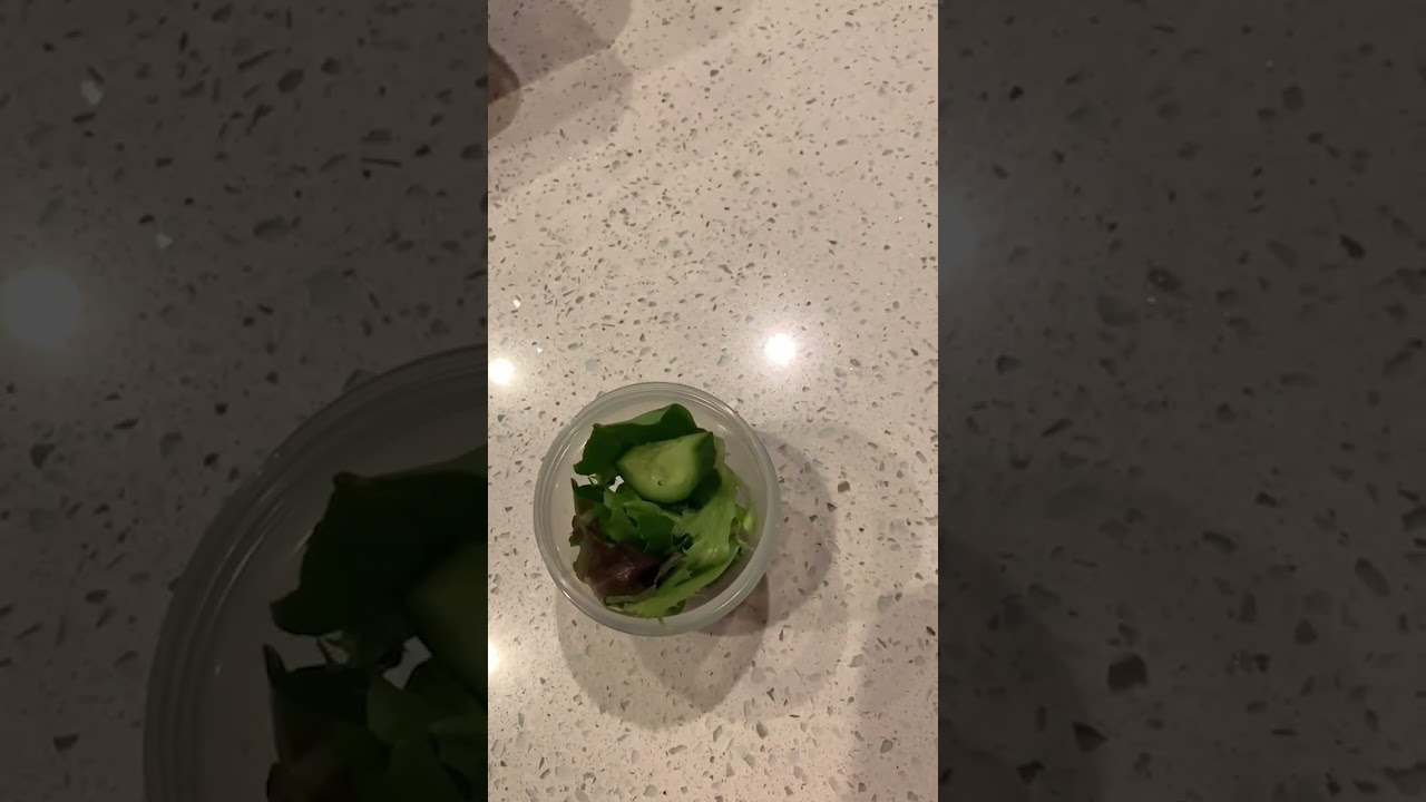 When your fiancé tells you the salad you made is too big 🤣 (🎥: ViralHog)